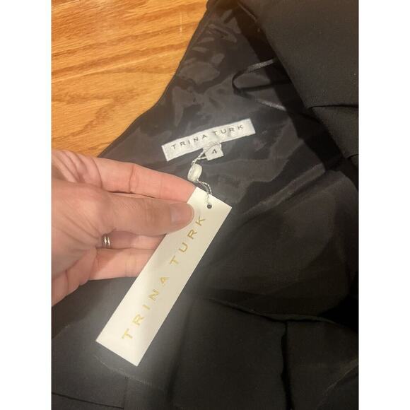 Trina Turk Casa Mexico La Cruz Sheath One Shoulder Dress Size 4 Spring Break - Picture 3 of 9